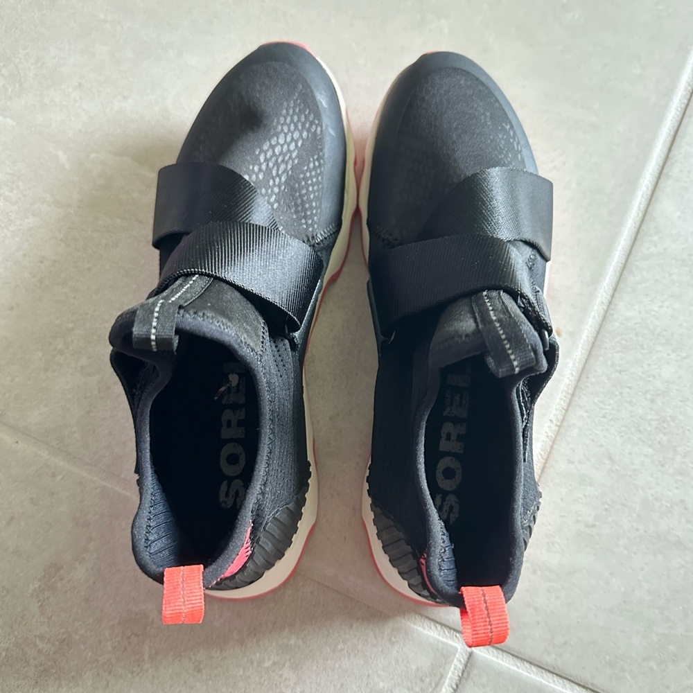 Sorel Black Fabric Footwear